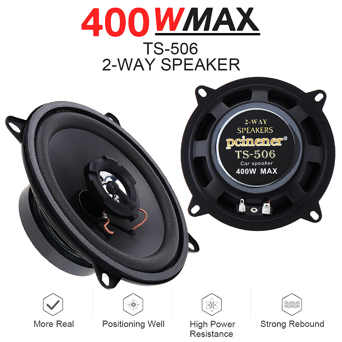 Audio Universal Music - 5 Inch 400W / 500W 2-Way