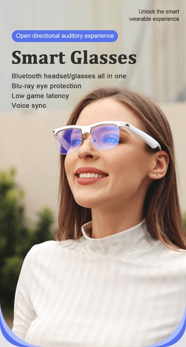 Audio With Music Ai - 2026 New Smart Audio Glasses |