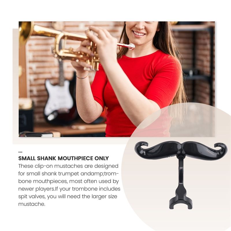 A69P-Clip-On Beard For Trumpet - Trombone Mouthpiece recension och pris