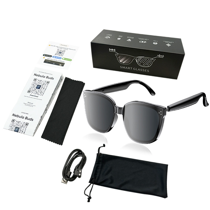 AI Translation Glasses Smart S - Audio With Music Ai recension och pris