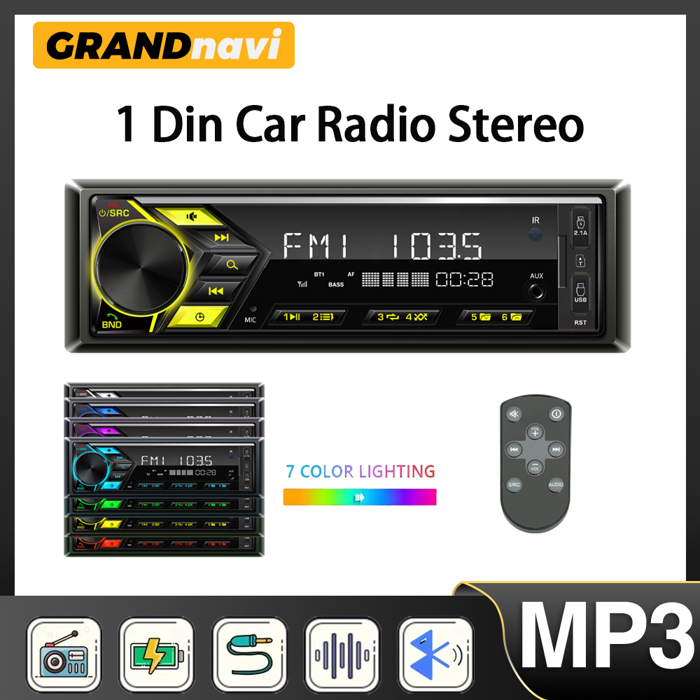 Car Radio 1din MP3 Player Digi - Audio Universal Music recension och pris
