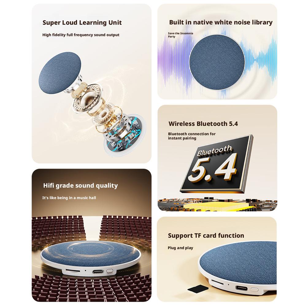 Sleep White Noise Speaker Pill - Audio Music Enhancer Free recension och pris