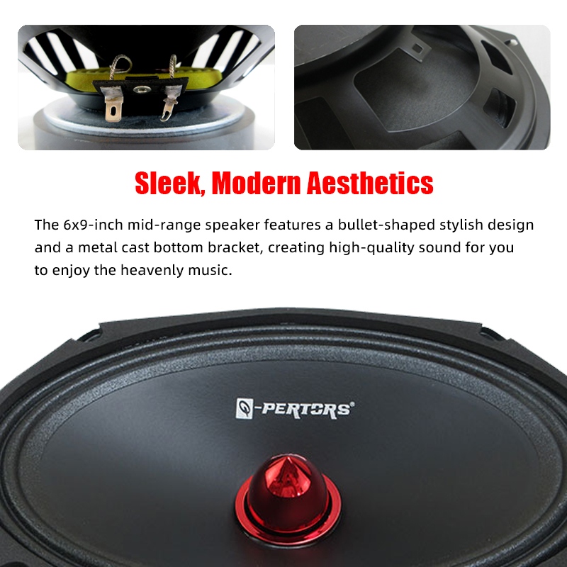 1PC 6x9 Inch Car Speakers 1200 - Audio Universal Music recension och pris