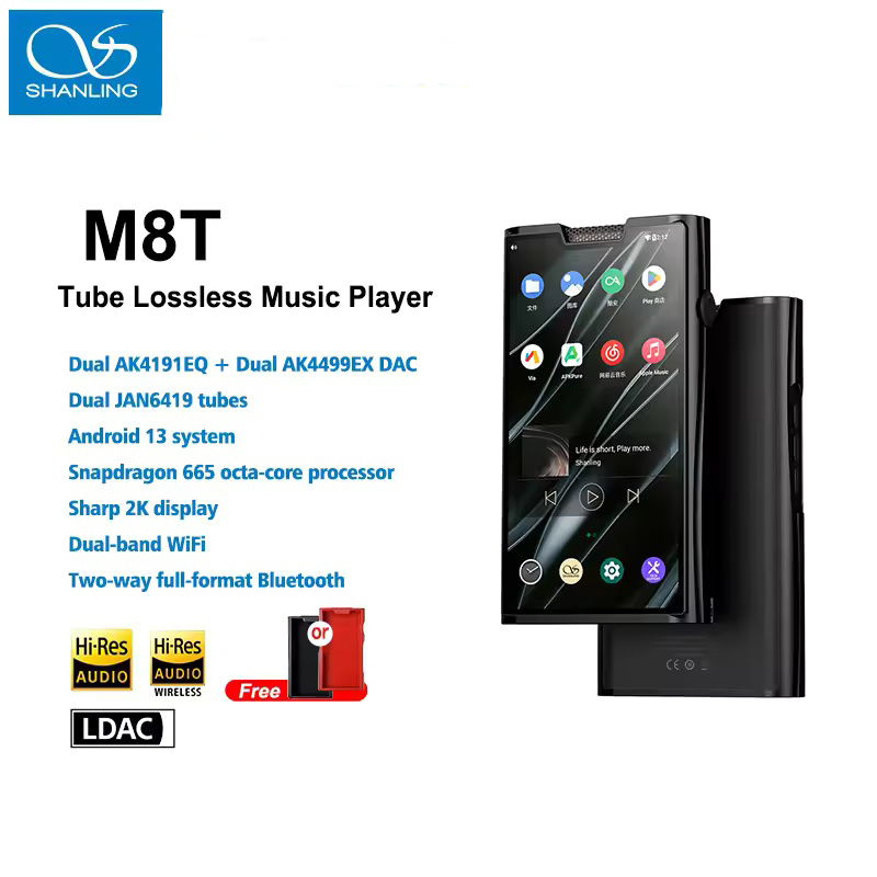 SHANLING M8T Flagship Tube And - Audio Player With Youtube Music recension och pris