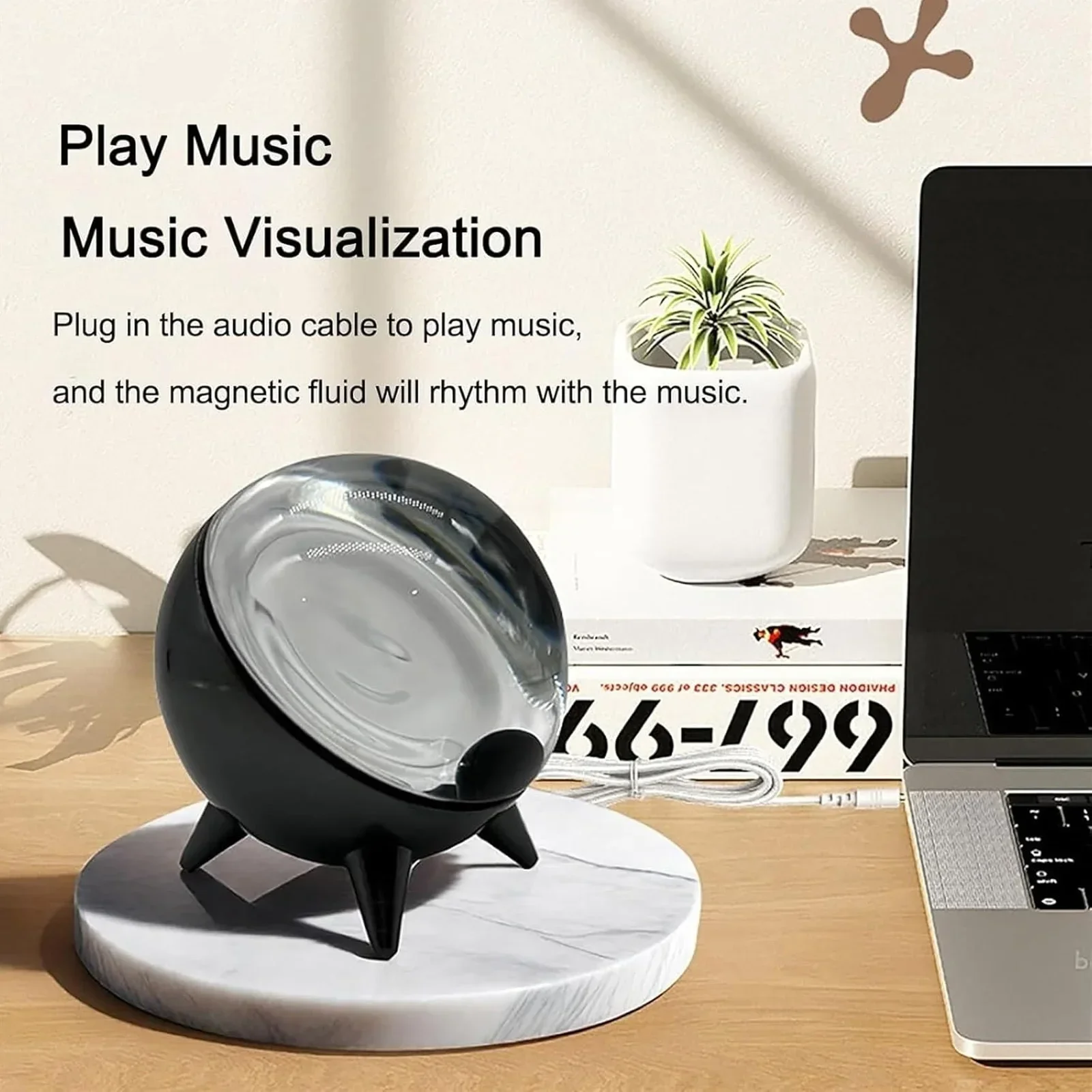 STONEGO Magnetic Fluid Music L - Audio Music Light recension och pris