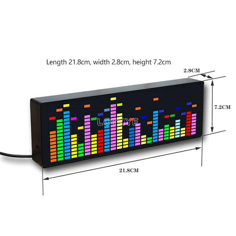 Voice Activated LED Music Spec - Audio Music Light recension och pris