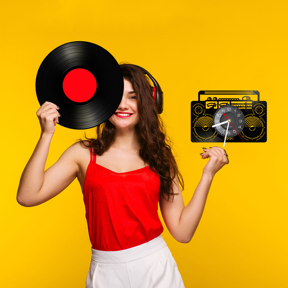 Boombox Radio Vinyl LP Record  - Audio Music Separate recension och pris