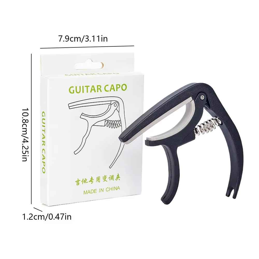 Portable Plastic Guitar Capo F - Guitar Capo Clip recension och pris