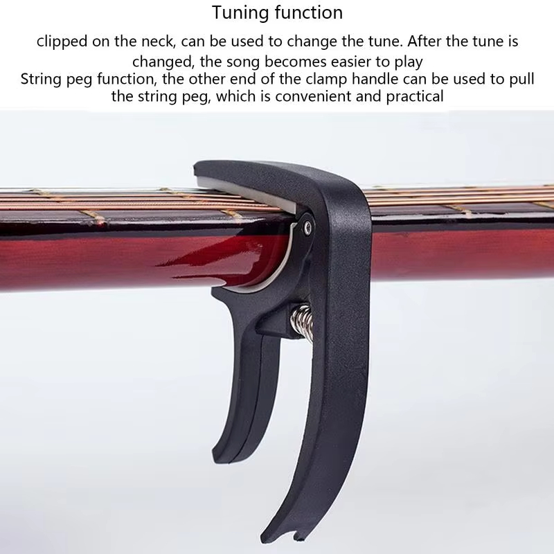Portable Plastic Guitar Capo F - Guitar Capo Clip recension och pris