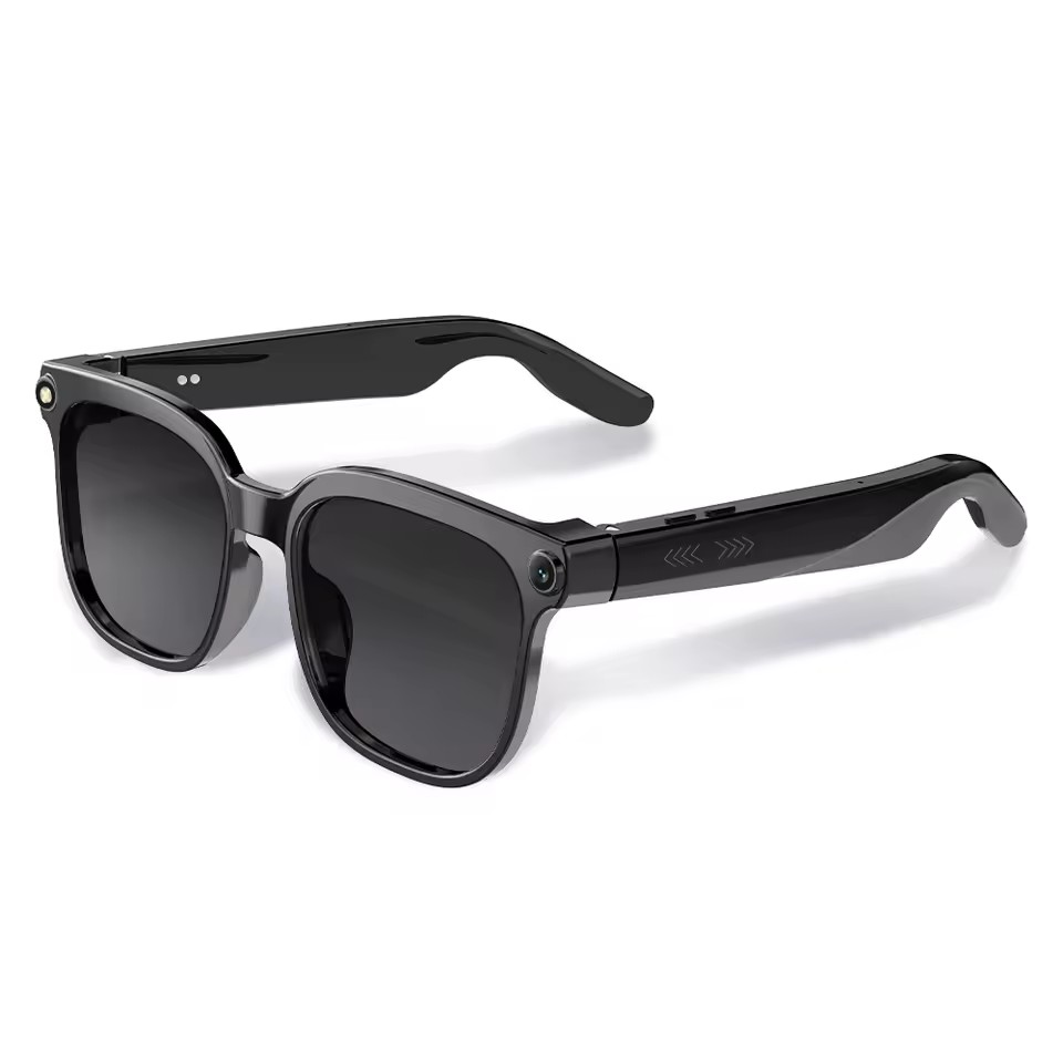 M02S AI Smart Glasses 8MP Came - Audio With Music Ai recension och pris