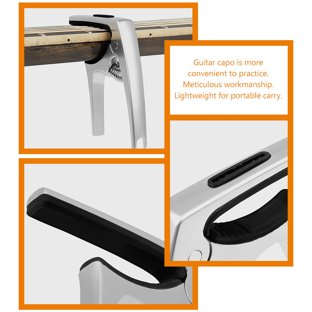 Guitar Capo Versatile Metal Ca - Guitar Capo Clip recension och pris