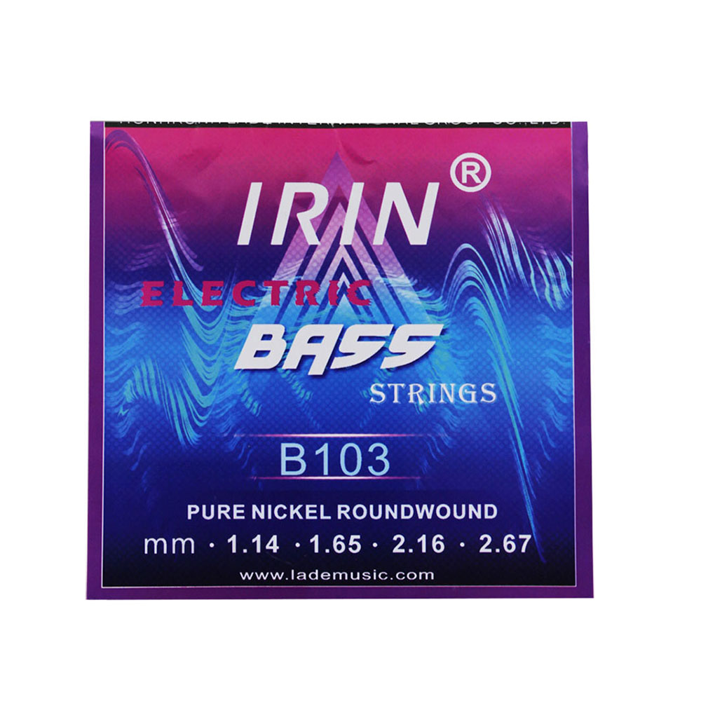 IRIN 4Pcs  4-String Bass Guita - Bass Guitar Strings recension och pris