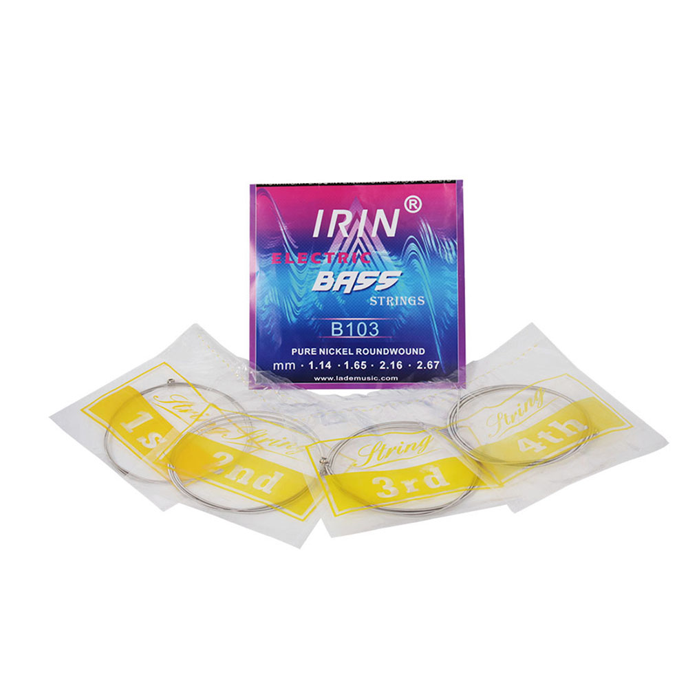 IRIN 4Pcs  4-String Bass Guita - Bass Guitar Strings recension och pris