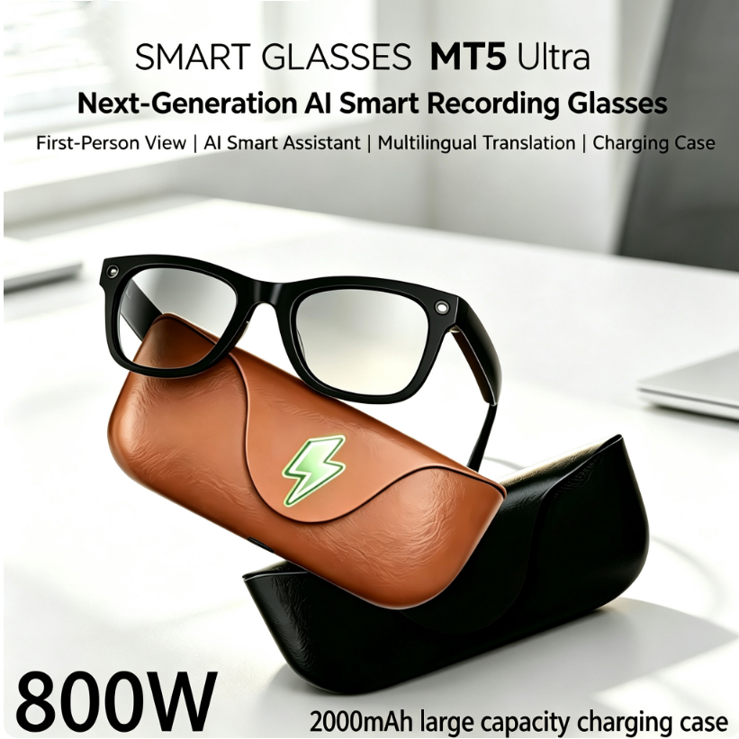 2026 AI smart Glasses HD 800W  - Audio With Music Ai recension och pris