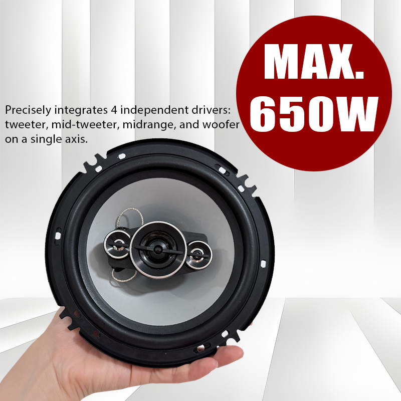 2PCS 6 Inch HiFi Coaxial Subwo - Audio Universal Music recension och pris