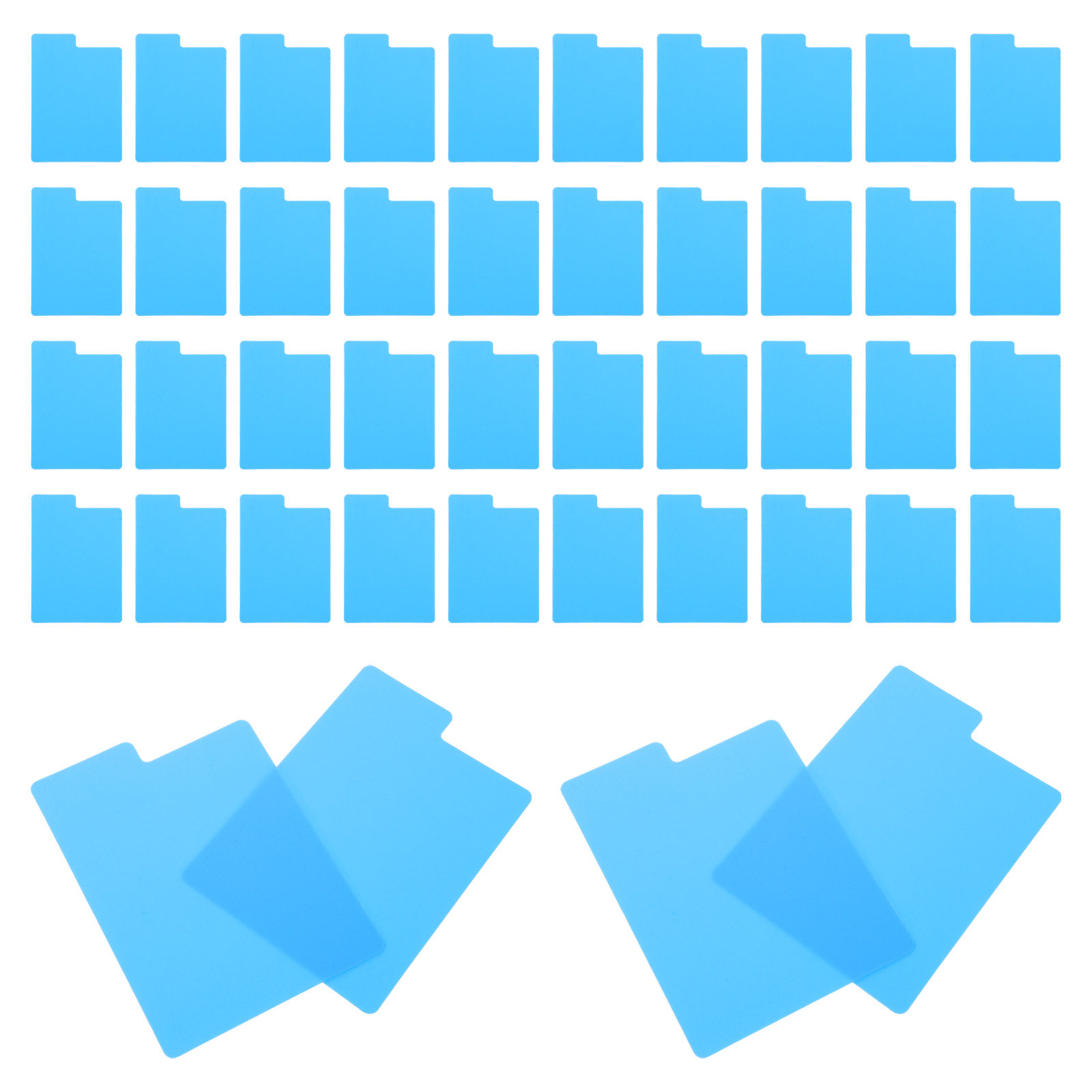 50Pcs Vinyl Record Dividers DI - Audio Music Separate recension och pris