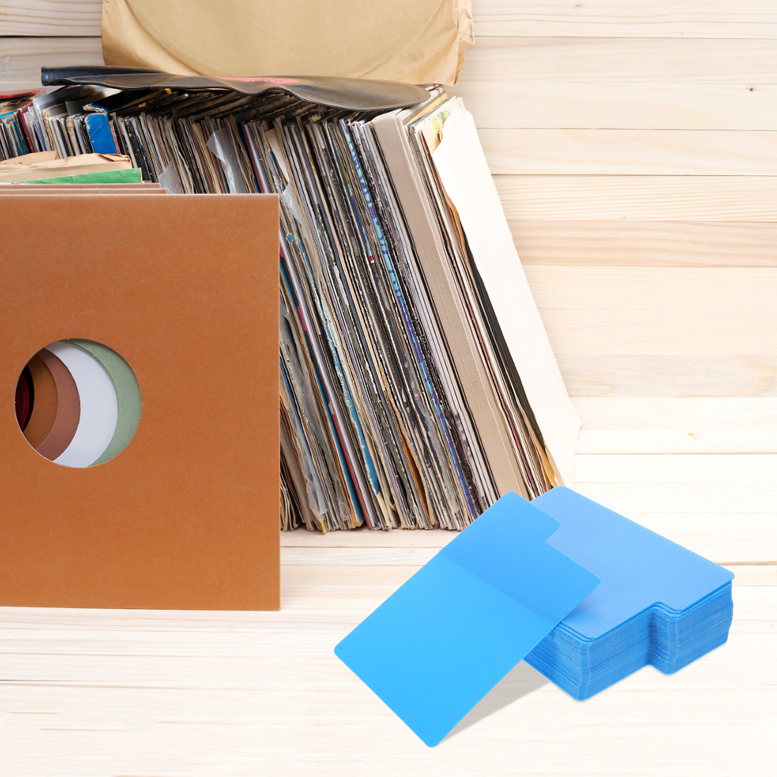 50Pcs Vinyl Record Dividers DI - Audio Music Separate recension och pris