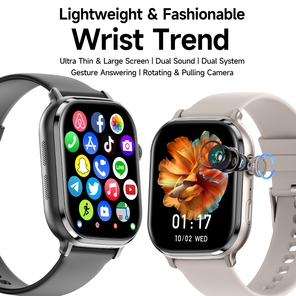 VP39 5G Smartwatch S11 Plus 5G - Audio Music Light recension och pris