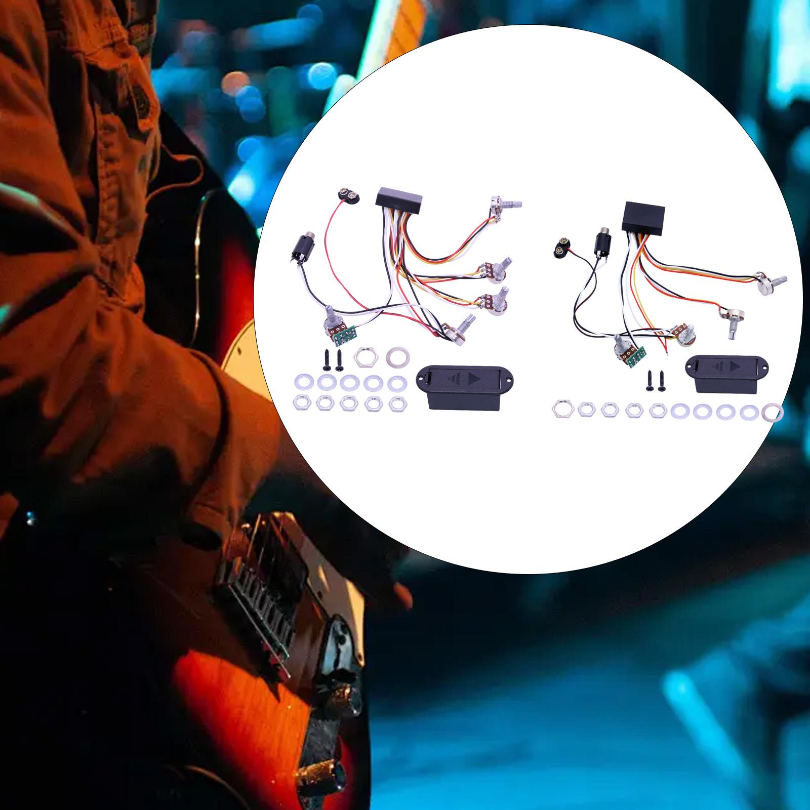 Bass Pickups 4 Strings Active  - Bass Guitar Strings recension och pris