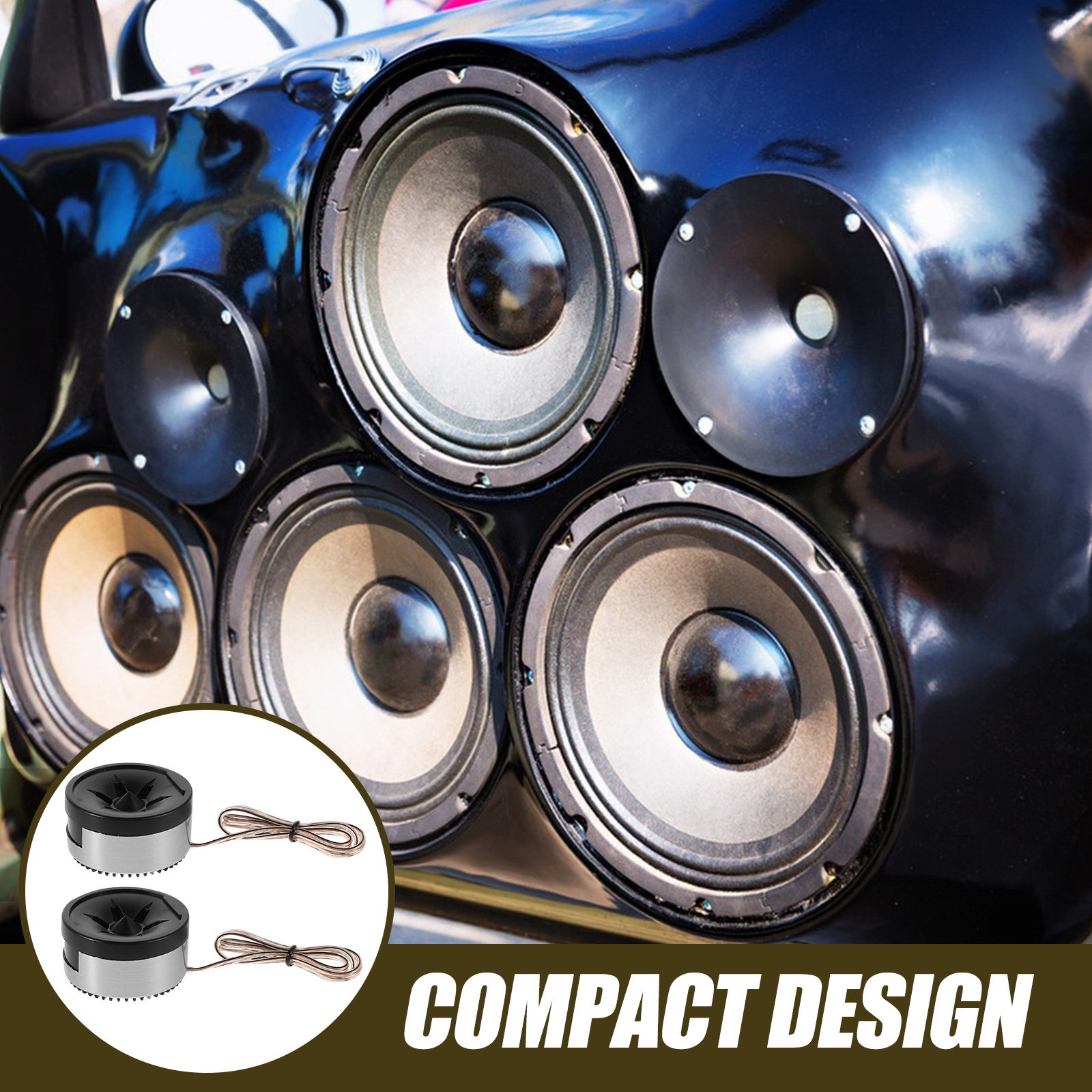 1Pair High Efficiency Mini Dom - Audio Music Enhancer Free recension och pris