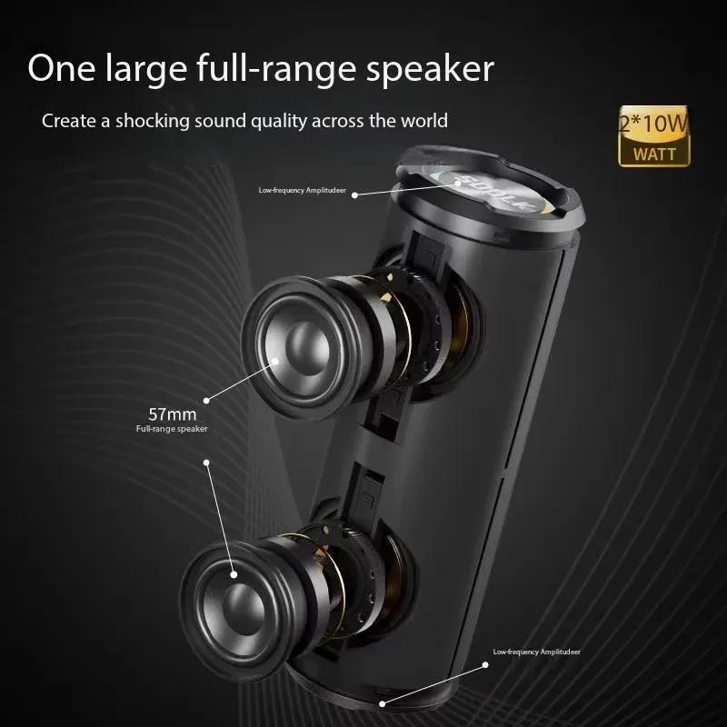 2-in-1 Separable Bluetooth Spe - Audio Music Separate recension och pris
