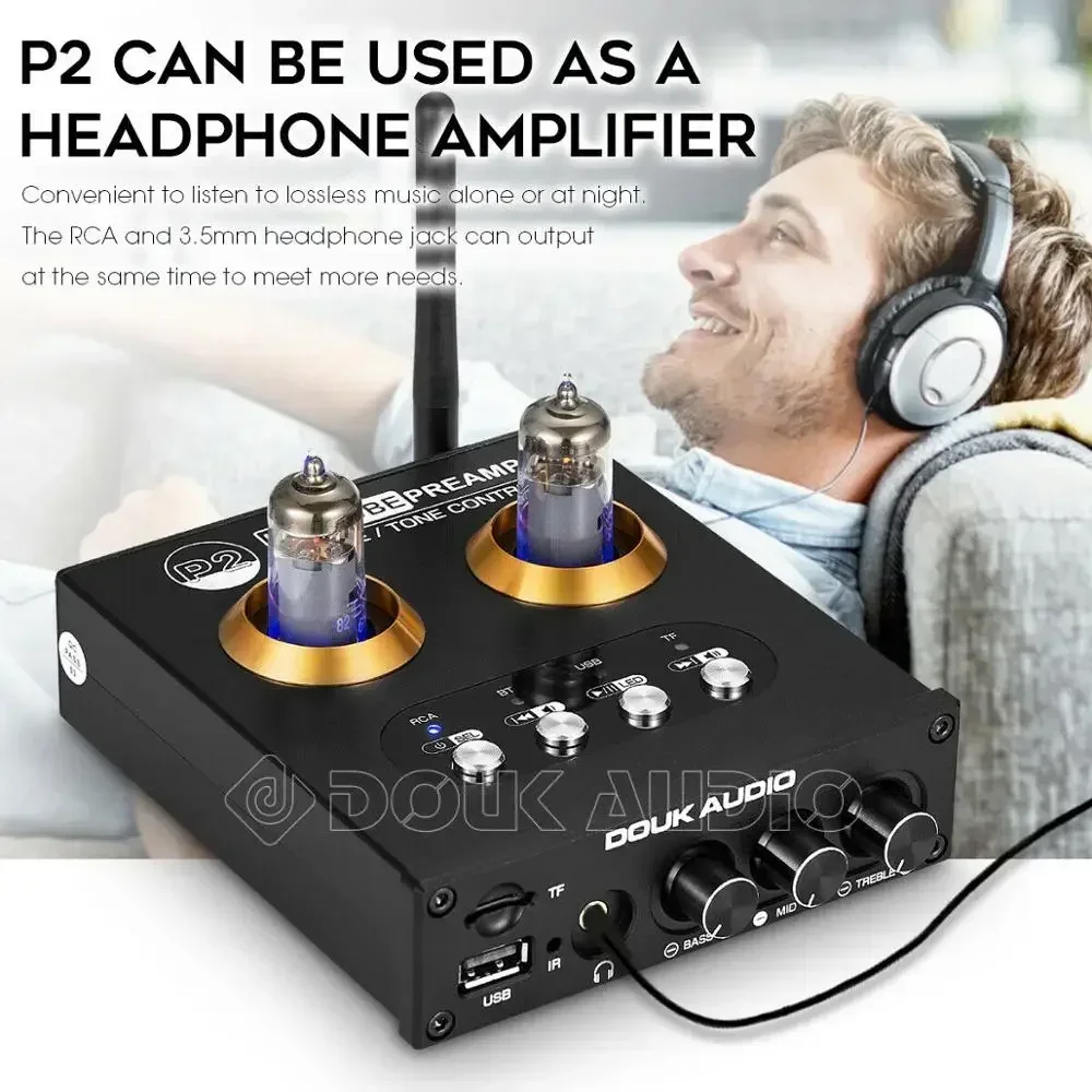 Douk Audio P2 HiFi Vacuum Tube - Audio Player With Youtube Music recension och pris