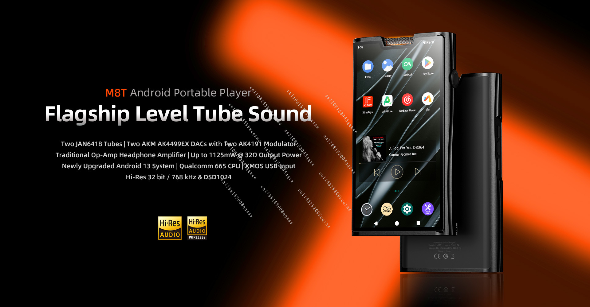 M8T Flagship Tube Android Port - Audio Player With Youtube Music recension och pris
