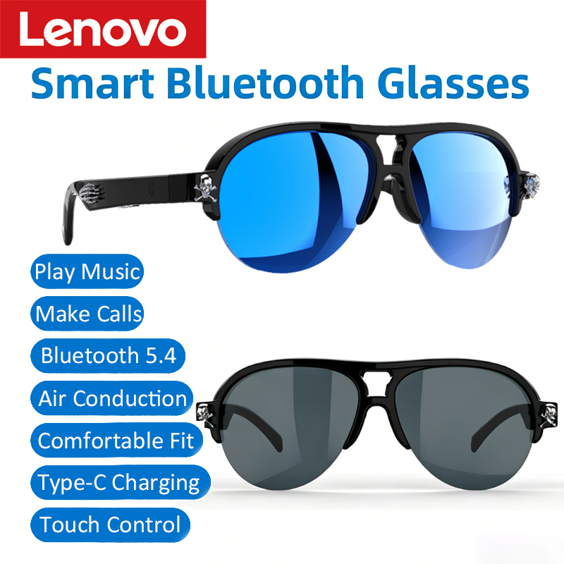 Lenovo Bluetooth AI Smart Glas - Audio With Music Ai recension och pris
