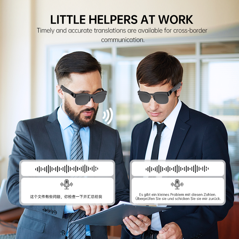 Smart AI Audio Glasses, Wirele - Audio With Music Ai recension och pris