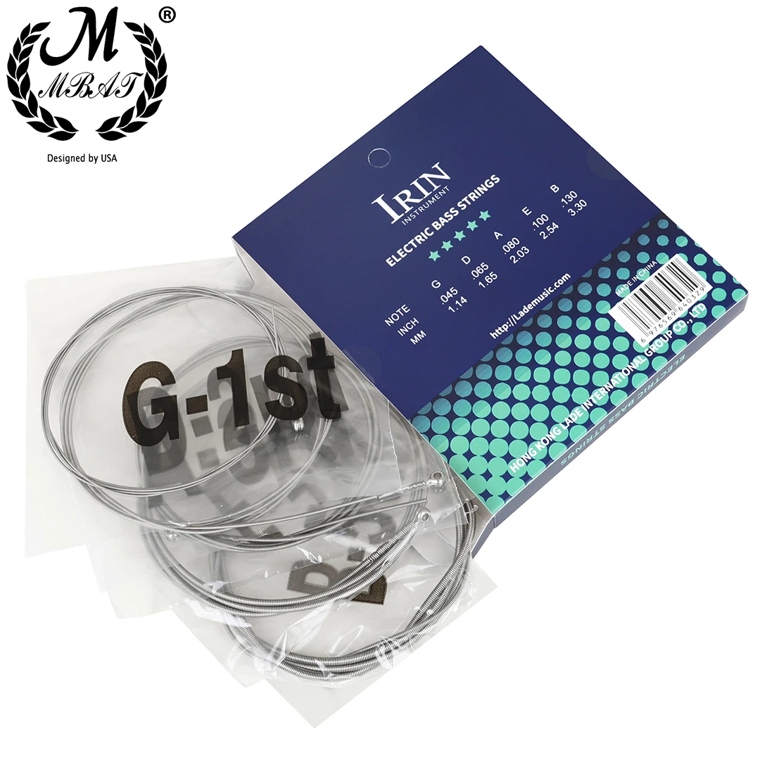M MBAT Electric Bass Guitar 5  - Bass Guitar Strings recension och pris