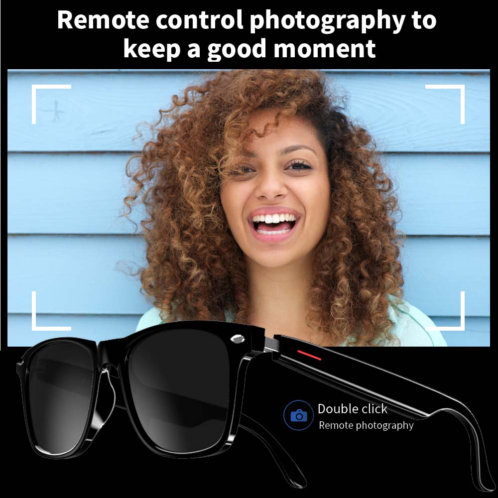 SENBONO E13 Smart Glasses:Blue - Audio Music Light recension och pris