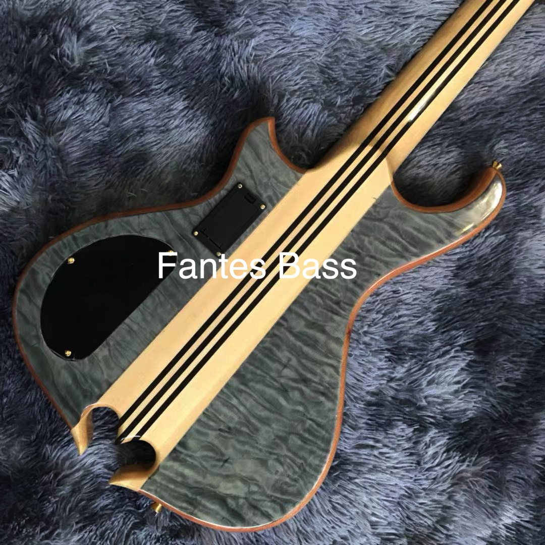 Custom Alem Flamed Maple Top C - Bass Guitar Strings recension och pris